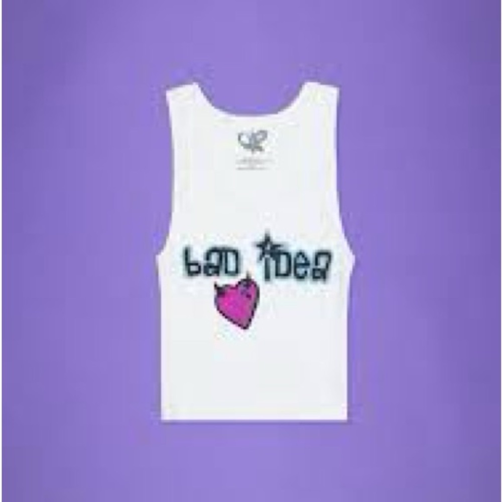 Olivia Rodrigo Bad idea crop tank top